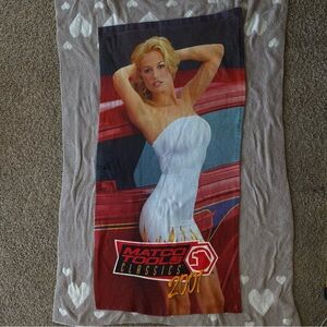 Vintage Matco Tools Classic 2001 Pin Up Towel